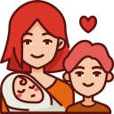 7744788 mom children mothers day mother love icon